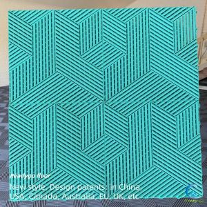 18mm Polypropylene Interlocking Garage Tile Plastic Garage Floor Tiles