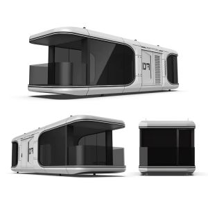 Durable Outdoor Space Capsule Customized Space Capsule Home Prefabricated