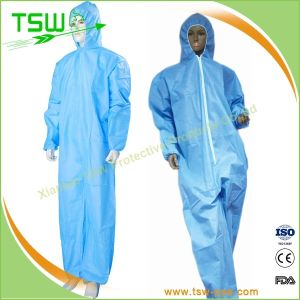 BFE 90% Disposable SMS Coveralls With Elastic Wrist