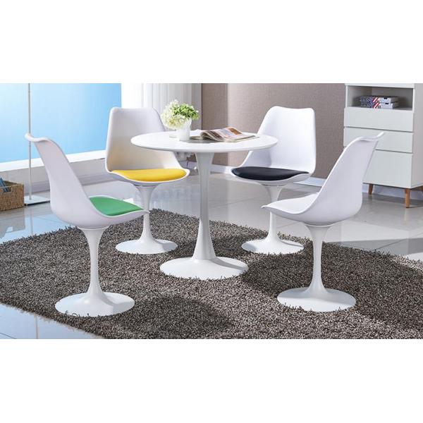 Tulip chair/simple dining chair/modern leaning chair can rotate dining chair to receive guests leisure negotiation chair