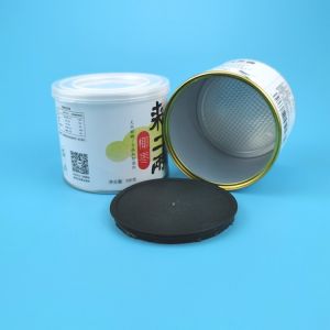 Non Spill Paper Cans Packaging Tube Cardboard Container