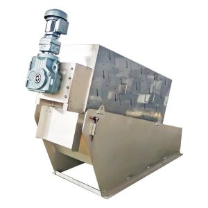 Wastewater Treatment Plant Sludge Dewatering Screw Press Machine In Food
