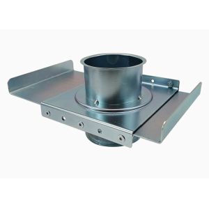 Quality Sliding Damper Manual Dust Collection Blast Gate 100mm for sale