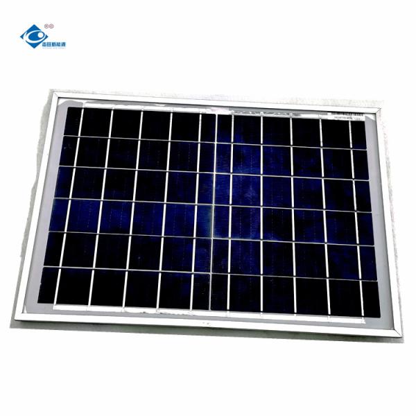 Buy ZW-8W-6V Aluminum Frame Solar Panel 8W Portable Solar Panel Charger 6V Mini Solar Panels at wholesale prices