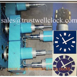 mechanism movement for outtdoor tower clocks 3m 3.5m 4m 5m 6m 7m diameters -