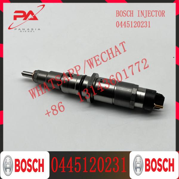 Excavator Parts Diesel Fuel Injectors For Komatsu PC210-8 PC200-8 6754-11-3011 0445120231