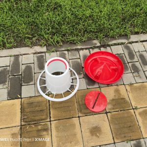 China Family Farm Capacity 6L Plastic Feeders For Poultry on sale