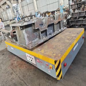 Automatic Electric Material Transfer Cart Steerable Electromagnetic Brake