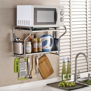 Quality Wall Mounted 60KG Bearing Steel Kitchen Basket Rack for sale