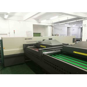 Corrugated Carton Single Pass Printer , High Speed Digital Printer Black Color