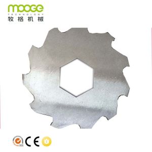 18n Rubber Double Shaft Shredder 30n Plastic Crusher Blade