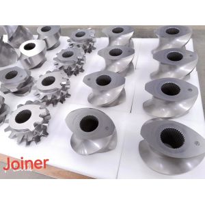 Good Dimensional Stability STS 65 Plastic Wood Extruder Screw Elements