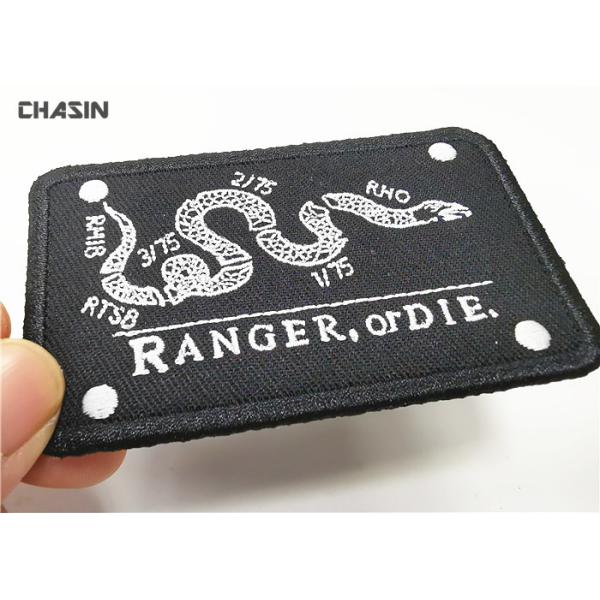 Buy High Quality Custom Twill Embridery Dragon Patches Hook And Loop Backing at wholesale prices