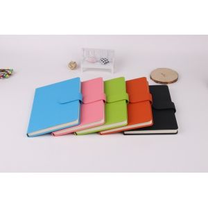 Soft leather cover debossed notebook