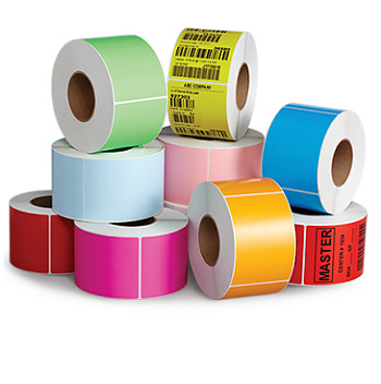 4"X6" Inch direct thermal label sticker paper Electronic balance paper, color printer labels Red Orange Yellow Green