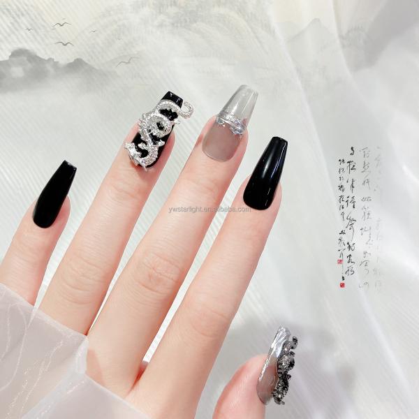 Upgrade Your Nail Game with Our Fashionable Dragon Nail Charm in Multiple Colors