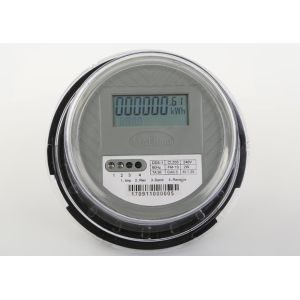 Quality Hot Type Electronic Plug Energy Meter / Round Single Phase Watt Hour Meter for sale