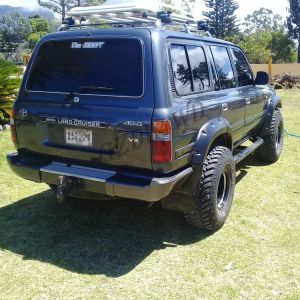 DL4WD Pocket Fender Flares 80 Series Land Cruiser Wheel Flares Wholesale