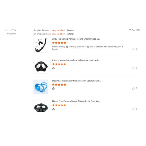 Bulk Freediving Replacement Scuba Mask Strap Silicone Custom