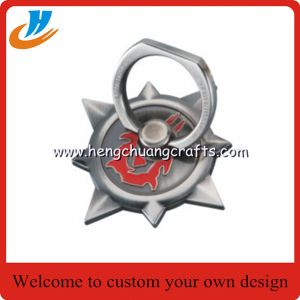 360 Degrees Mobile Phone Ring Stent with Customized design logo for promotion