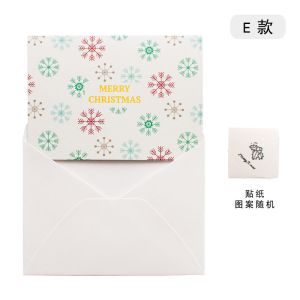 12g PMS Happy Christmas Christian Greeting Cards With Envelopes
