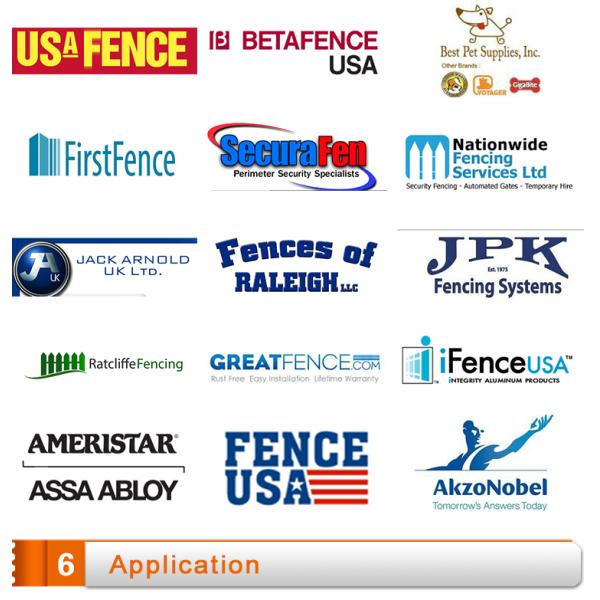 2"/50mm tubing x 2.00mm frame H6’/1830mm*9’W/2740mm canada construction temp fence panels 4"x12"/100m*300mm*3mm dia