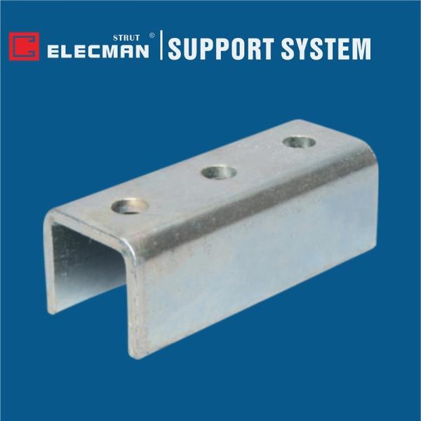 Buy 3 Hole Splice Strut Clevis Clevis End Fitting Galvanised Steel at wholesale prices