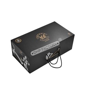 Sturdy Foldable Magnetic Boxes Rigid Collapsible Cardboard Boxes With Handle