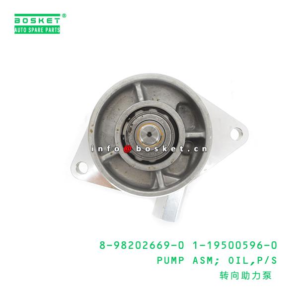 8-98202669-0 1-19500596-0 ISUZU LT 6HE1 Oil Power Steering Pump Assembly 8982026690 1195005960