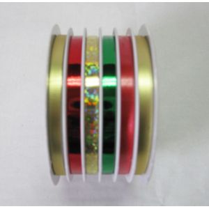 Crimpled Metallic Metallic Curling Ribbon Roll 5mm 6m Ribbon Spool Packed With