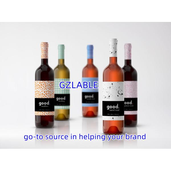 Buy 1.5 Inch Custom Sticker Labels Clear Poly Easy Peel Off Stickers Waterproof at wholesale prices