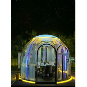 Customized Personalized PC Material Bubble Houses Easy-to-Assemble Inflatable