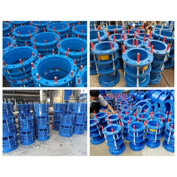 BS Standard PN10 PN16 SS316 Stainless Steel Double Flange Telescopic Dismantling Joint