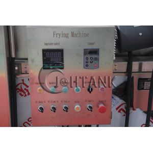 Restaurant Continuous Frying Machine , 1200kg/h Continuous Fryer For Potato
