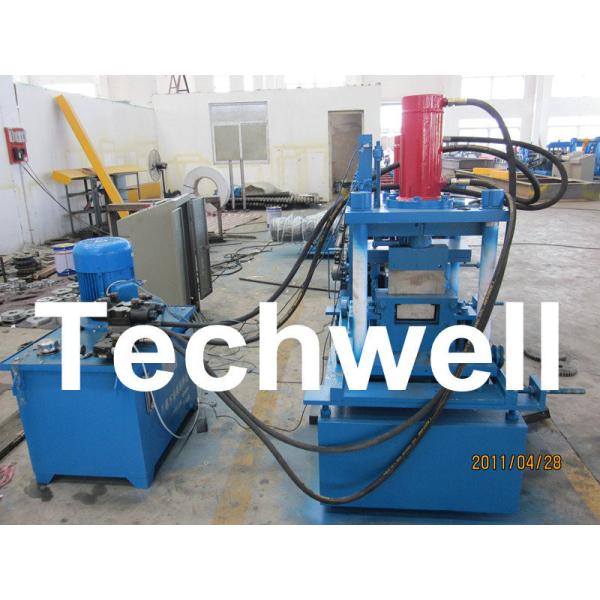 Buy Manually Adjustable C Profile Roll Forming Machine With Manual Or Hydraulic Decoiler TW-C300 at wholesale prices