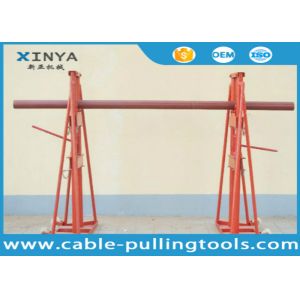 15T - 20T Cable Handling Equipment / Cable Drum Hydraulic Reel stand