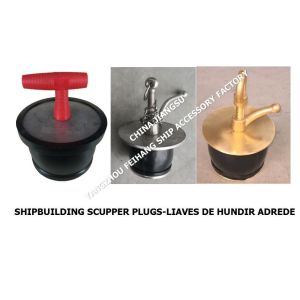 Marine Deck Drainage Hole Plug, Method Of Use For Marine Deck Drainage Hole Plug