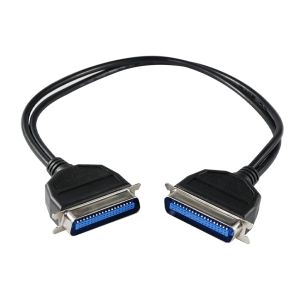 Quality 36 Pin CN36 Male to Male Parallel Cable Printer Extension Cord with Braid Shielding for Computer Plotter Industrial Device for sale