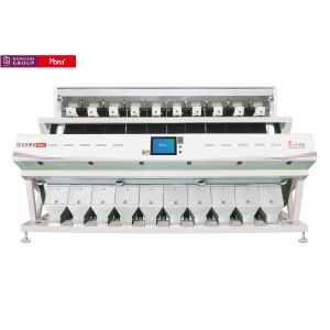 Ten Chutes Hot Selling CCD Color Sorter Machine For Walnut Sorting