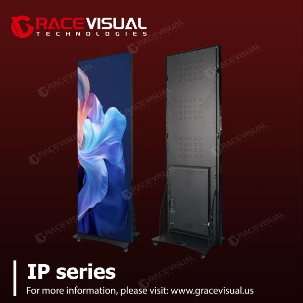 IP Series P1.86 and P2.5 Indoor LED Poster Display-640x1920mm size cabinet with