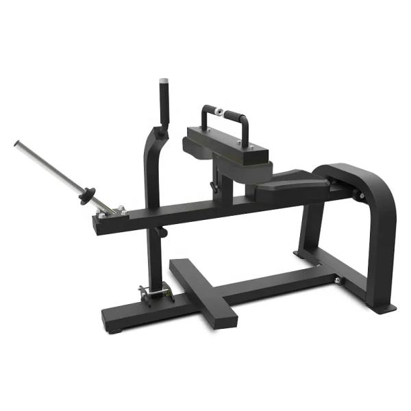 Steel Seated Calf Raise Plate Loaded Fitness Strength Training Machine Medium Loader