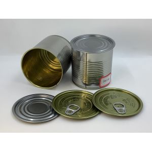 99mm Three Piece Can Food Tin Can D99*H80mm Customizable For Food Storage Craft