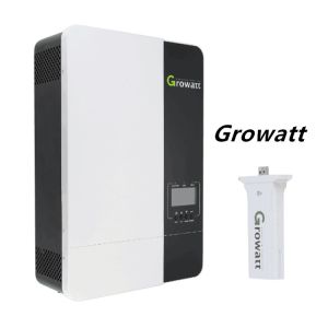 Hot Sale Growatt 3Kw 5Kw 8Kw 10Kw SPF5000Es Solar Inverter  Hybrid Inverter Off Grid Inverter With Hybrid Solar System
