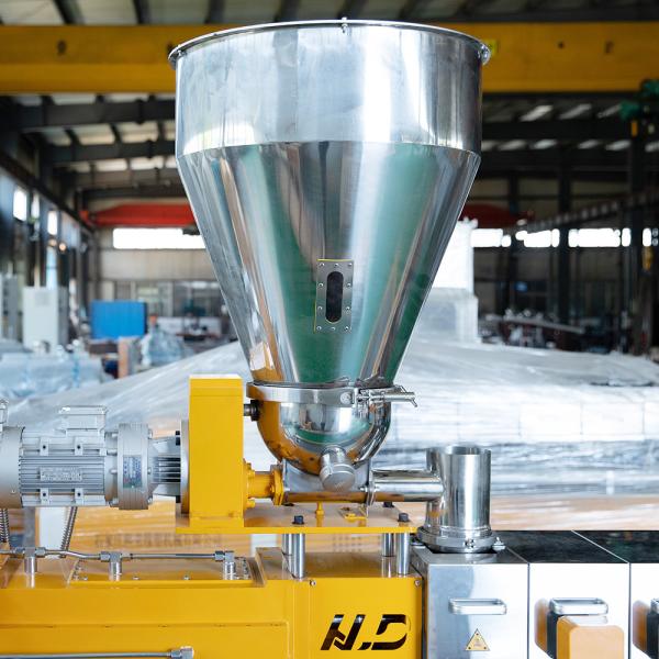 Hopper Stainless Steel Extruder Machine Parts Customizable Extrusion Hopper