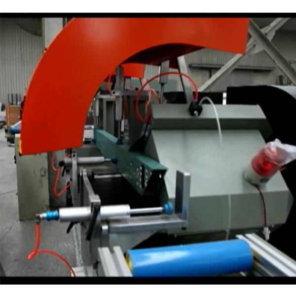 380V 50HZ ALUMINUM WINDOW DOOR MACHINE CNC DOUBLE MITRE SAW