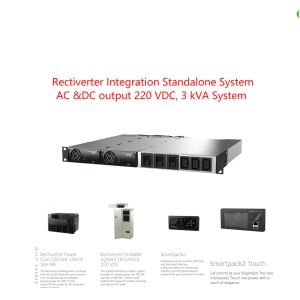 Standalone Eltek Rectiverter Integrated System 3kva 1 Phase 220 Vdc