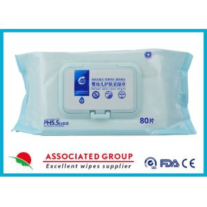 Quality Infant Skincare Extra Thick Baby Wet Wipes Weakly Acidic Gently Clean Unscented for sale