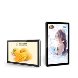 21.5 Inch Elevator Wall Advertising Display , HD Digital Signage Display Wall