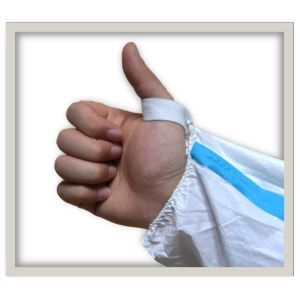 Fluid Resistant M Breathable Disposable Coveralls for Aviation Industry