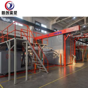 Siemens Control System Shuttle Rotomolding Machine 220V/380V/440V Total Power